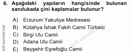 Soru 6