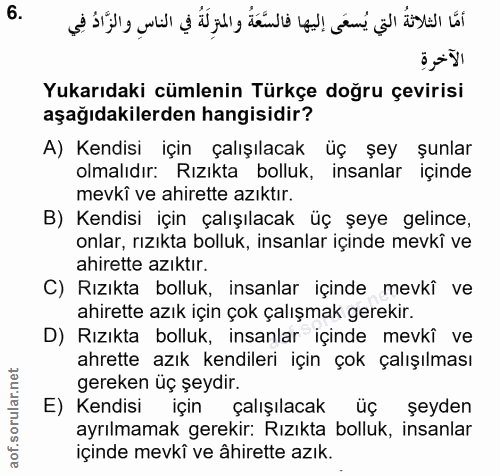 Soru 6