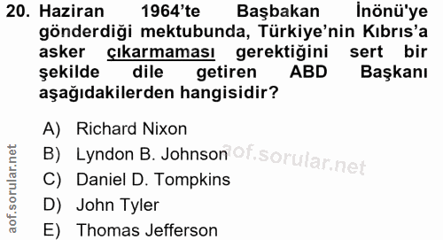 Soru 20