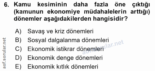 Soru 6