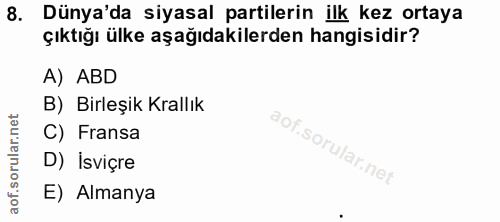 Soru 8