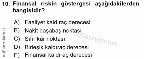 Soru 10