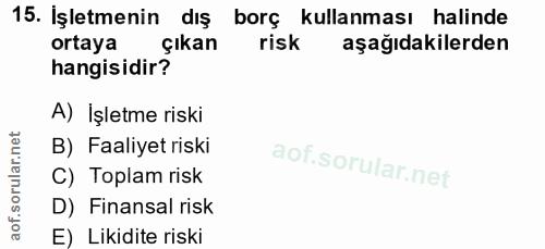 Soru 15