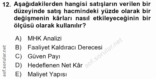 Soru 12