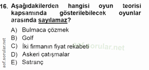 Soru 16