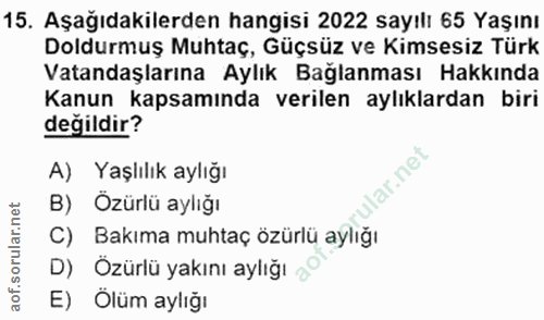 Soru 15