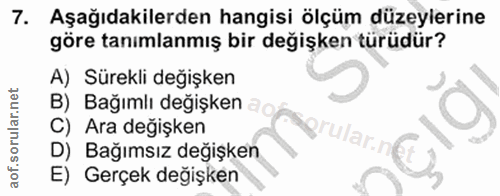 Soru 7