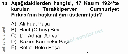 Soru 10