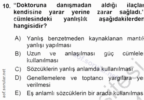 Soru 10