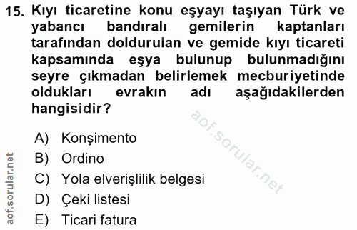 Soru 15