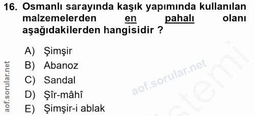 Soru 16