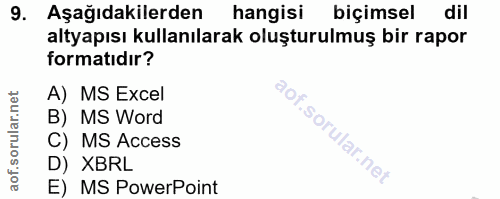 Soru 9