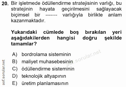 Soru 20