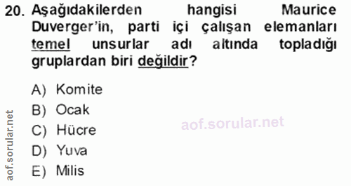 Soru 20