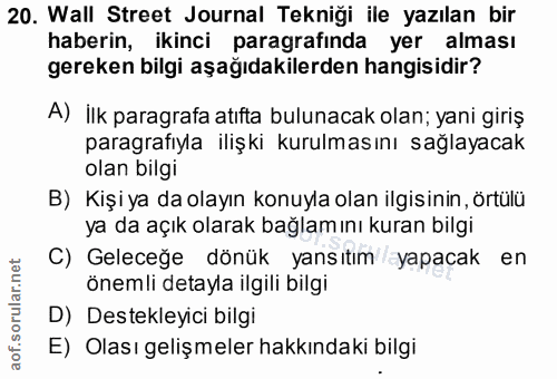 Soru 20