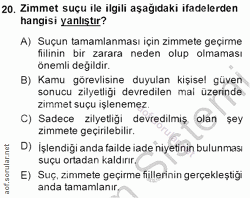 Soru 20