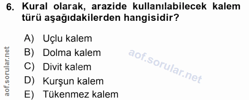 Soru 6
