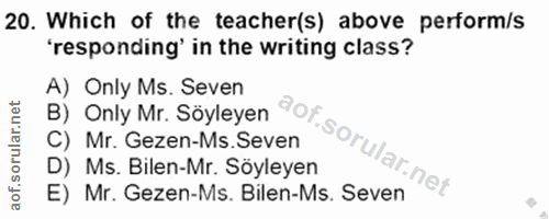 Soru 20