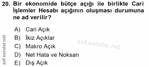 Soru 20