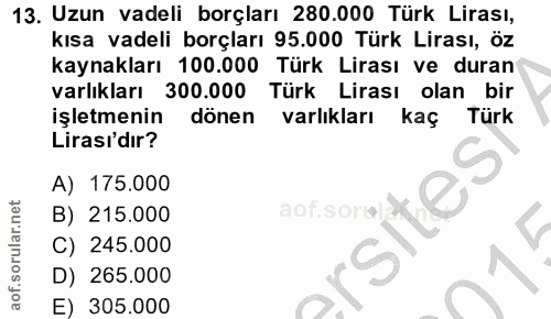 Soru 13