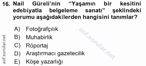 Soru 16