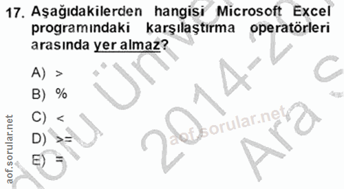 Soru 17