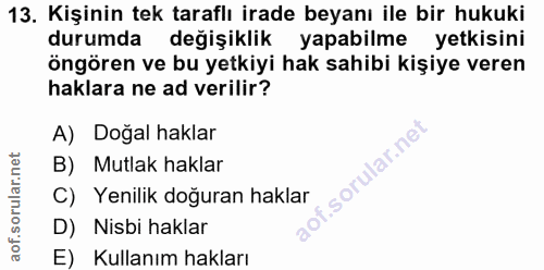 Soru 13