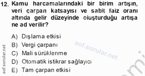 Soru 12