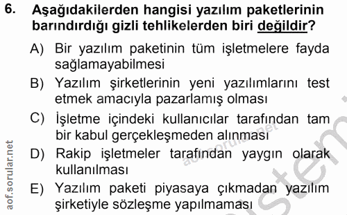 Soru 6