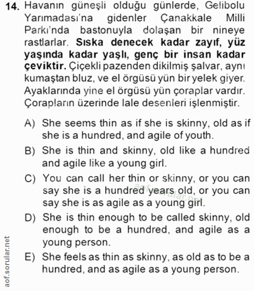 Soru 14