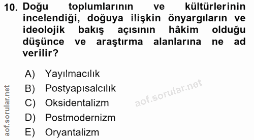 Soru 10