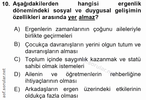 Soru 10