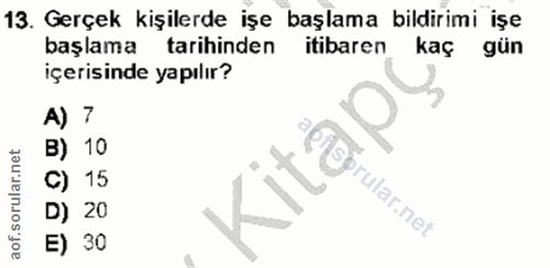 Soru 13