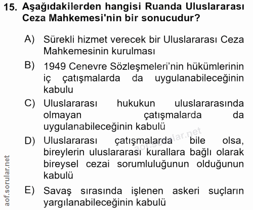 Soru 15