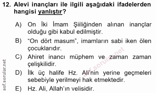 Soru 12
