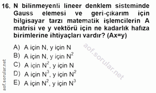 Soru 16