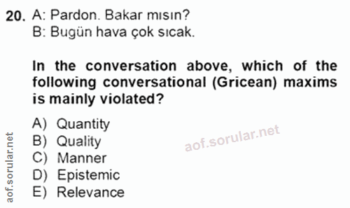 Soru 20