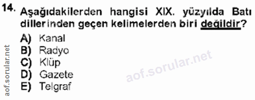 Soru 14