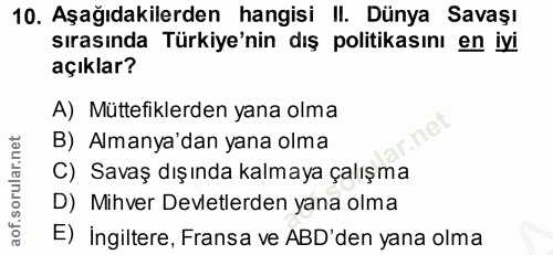 Soru 10