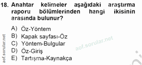 Soru 18