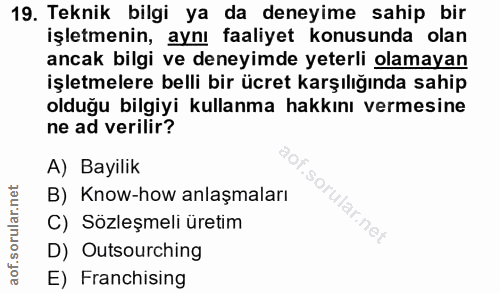 Soru 19