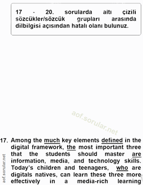 Soru 17