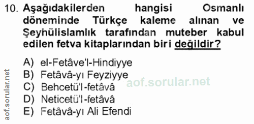 Soru 10
