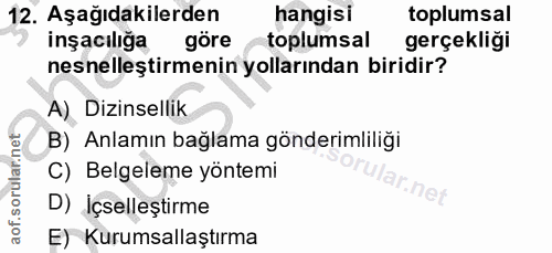 Soru 12