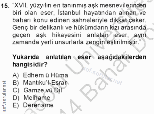 Soru 15