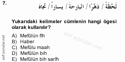Soru 7