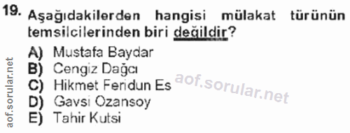 Soru 19