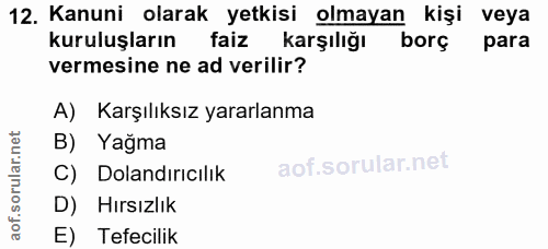 Soru 12