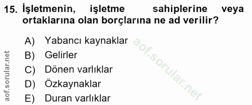 Soru 15