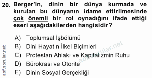Soru 20